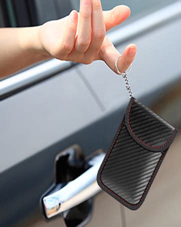 rfid blocking key fob wrap|faraday pouch for key fob.